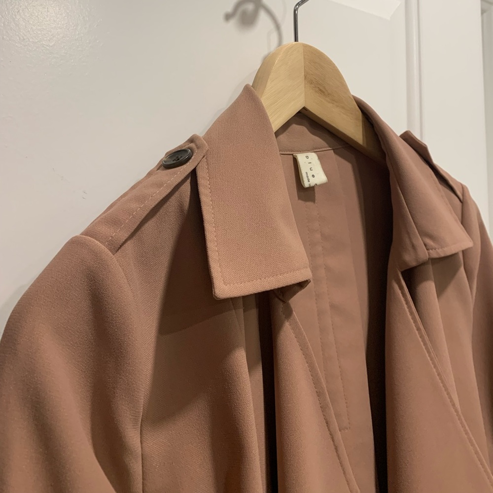 Brown Spring Wrap Jacket - Picture 10 of 11